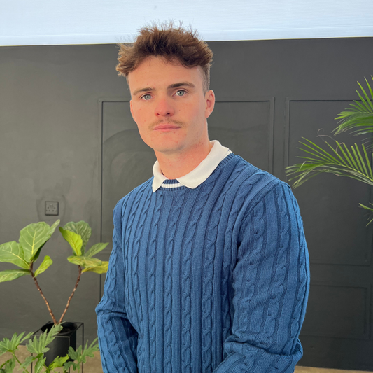 Blue Impala Round Neck Cricket Jersey