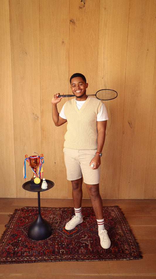 Rich Cream Cricket Vest [NEW]