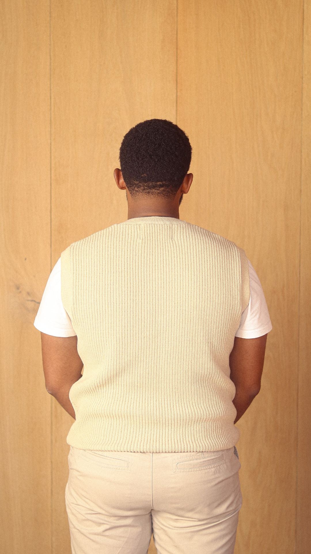 Rich Cream Cricket Vest [NEW]